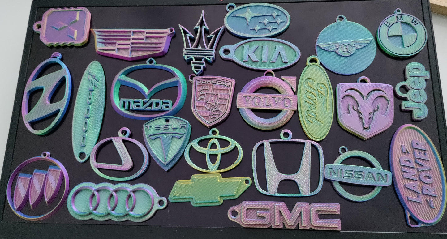 3D Printed Mazda Keychain Limited Time