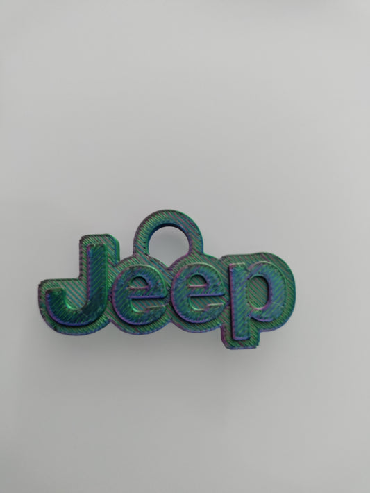 3D Printed Jeep Keychain Limited Time
