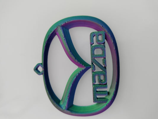 3D Printed Mazda Keychain Limited Time