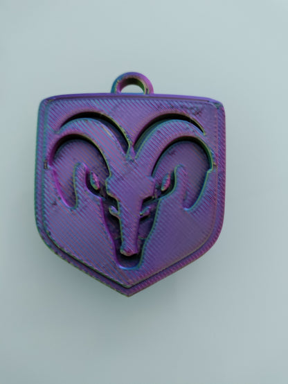 3D Printed Ram Keychain Limited Time