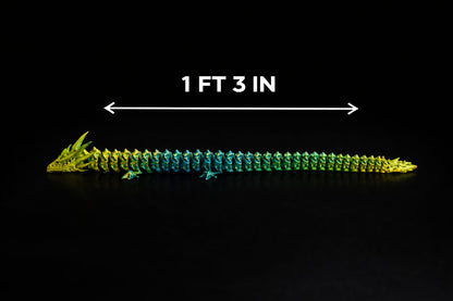 3D Printed Flexible Dragon Desk Fidget Toy